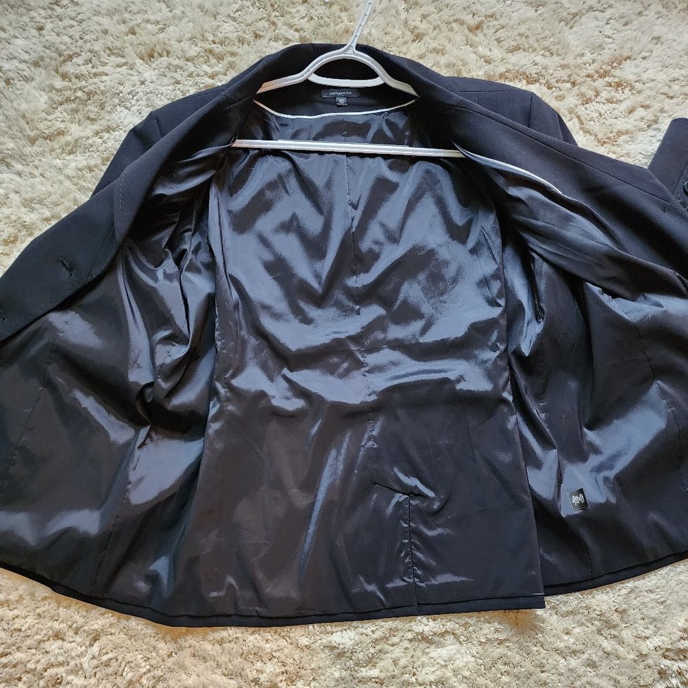 Semantics Fully Lined Classic Single Breasted Bla… - image 8